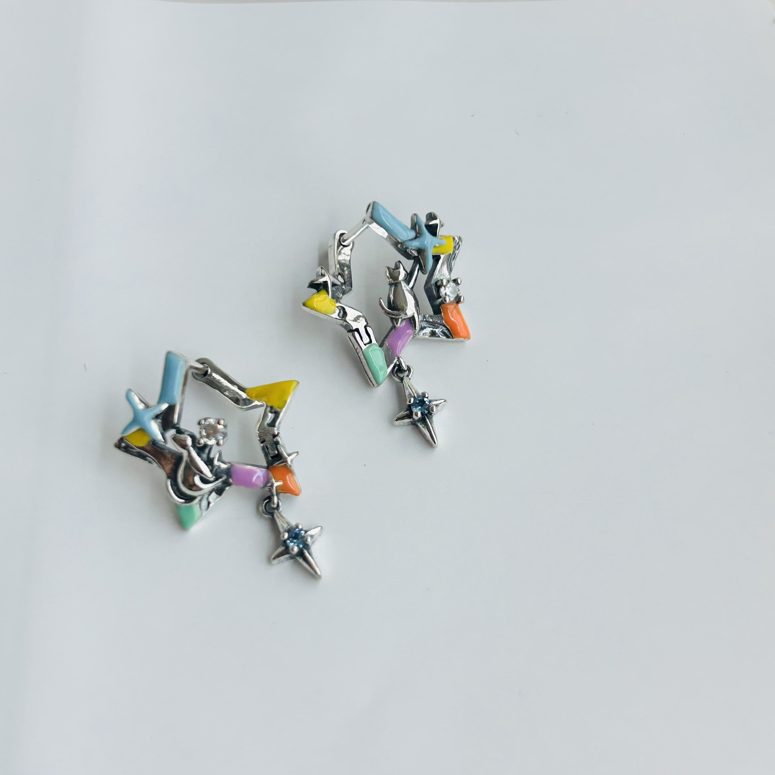 925 Silver Bow Flower Love Zir - огляд і ціна Tie Clip Silver