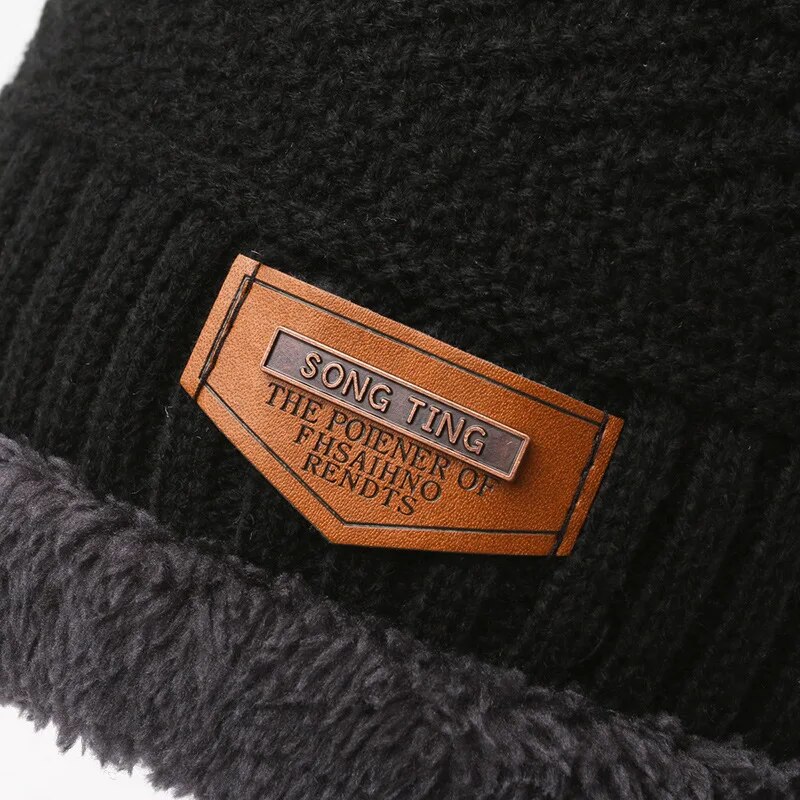 Men's Windproof Hat Outdoor Tr - огляд і ціна Muffler Men Wool
