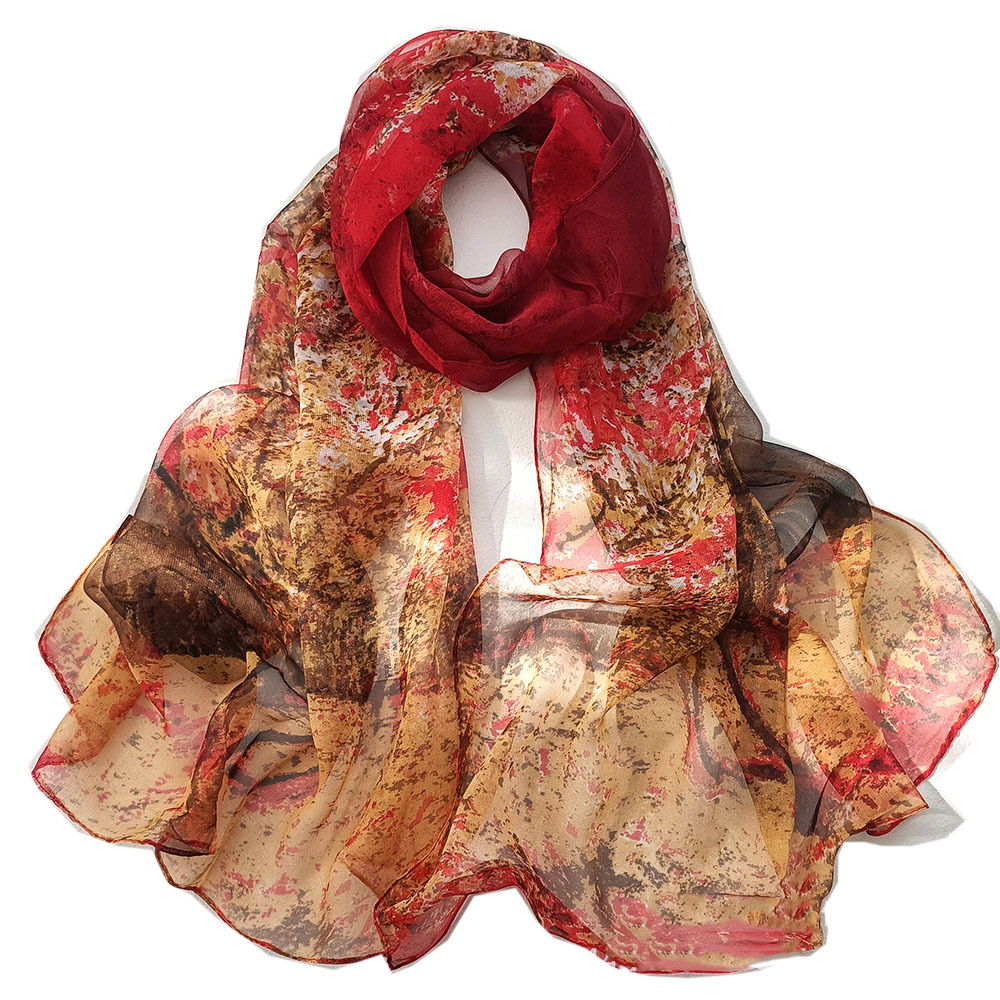 New Fashion Life Tree Chiffon  - огляд і ціна Face Scarf Mask