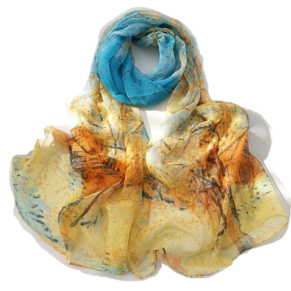 New Fashion Life Tree Chiffon  - огляд і ціна Face Scarf Mask