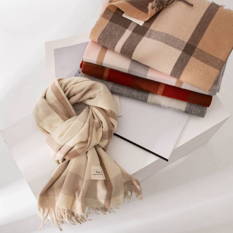neck scarf thickened heathered - огляд і ціна Infinity Scarf Knit
