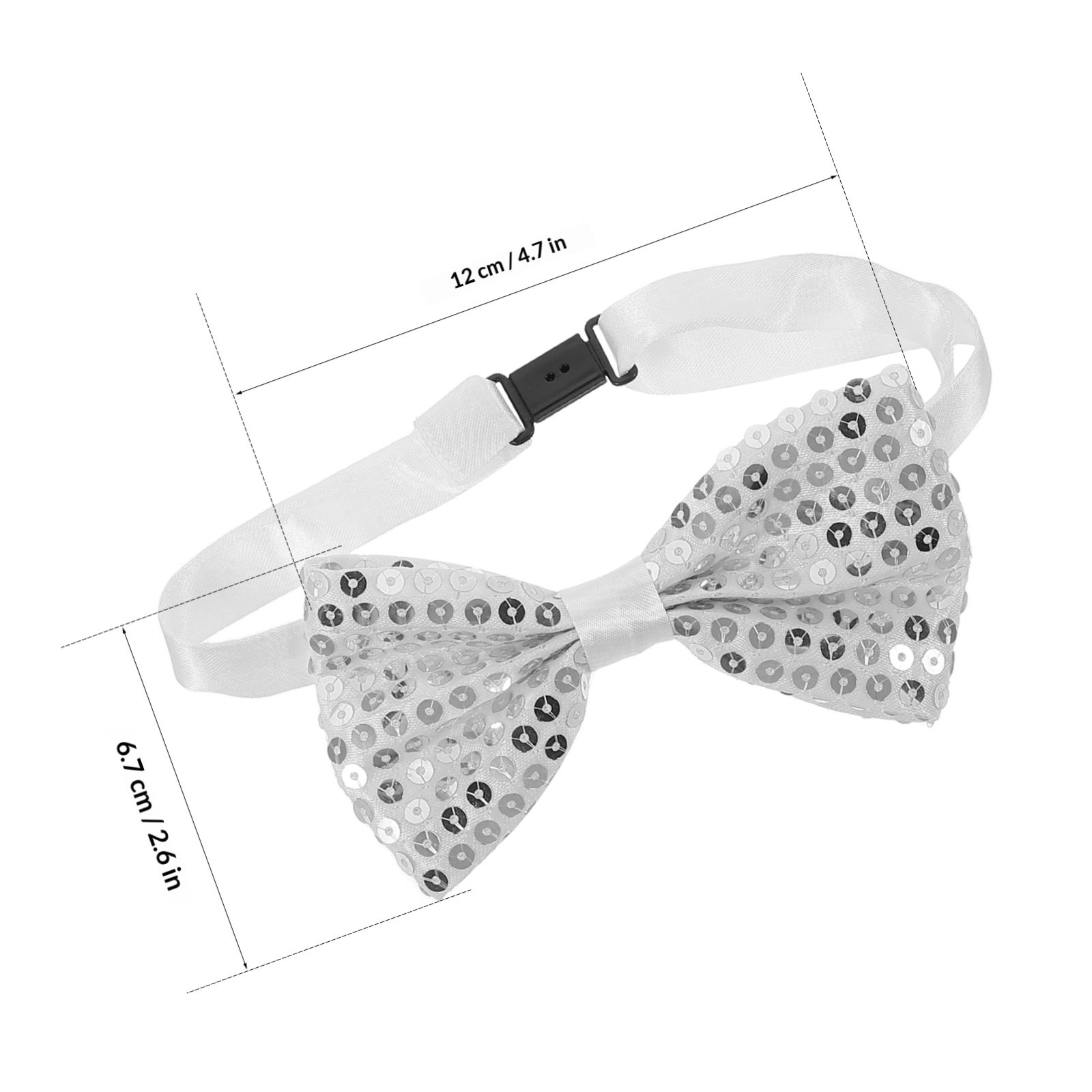5Pcs Kids Bow Ties Sequin Spar - огляд і ціна Bow Tie Pre Tied